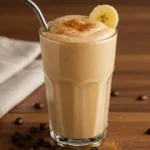 Banana Coffee Drinks: 5 Irresistible Ways to Blend It 2 Banana coffee drinks in a tall clear glass with foam